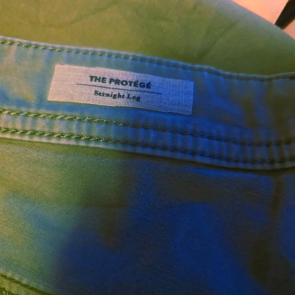 Ag Adriano Goldschmied green the Protege straight leg pants size 40
